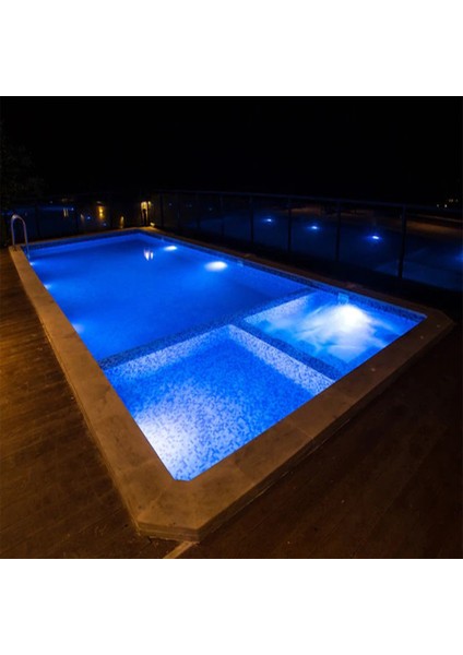 Slim Flat Kare Sıva Üstü LED Havuz Aydınlatma Ampülü Lamba Soğuk Beyaz 230MM x H33MM 30W fiyatları