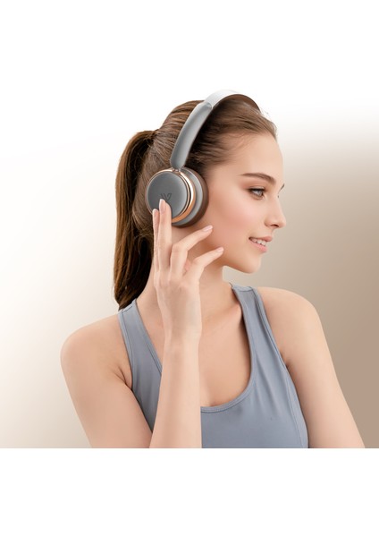 Nova Aktif Gürültü Önleyici Anc Bt 5.4 Bluetooth Kablosuz Kulak Üstü Kulaklık