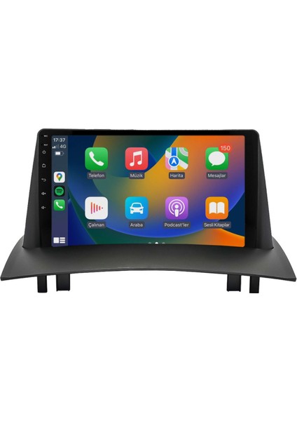 Renault Megane 2 Android Multimedya Sistemi (2004-2010) 4+32 GB