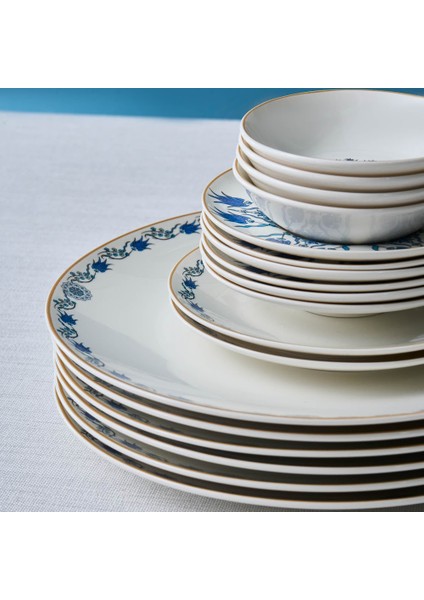 Forever Bone Iznik 26 Parça 6 Kişilik Kahvaltı Takımı