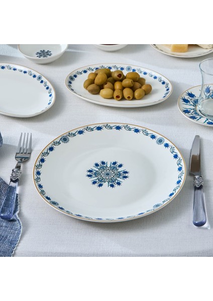 Forever Bone Iznik 26 Parça 6 Kişilik Kahvaltı Takımı