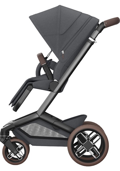 Maxi- Cosi Fame LED Işıklı Entegre Telefon Şarj Üniteli Premium Bebek Arabası Twillic Graphite fiyatları
