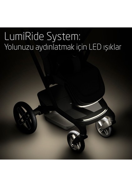 Maxi- Cosi Fame LED Işıklı Entegre Telefon Şarj Üniteli Premium Bebek Arabası Twillic Graphite fırsatları