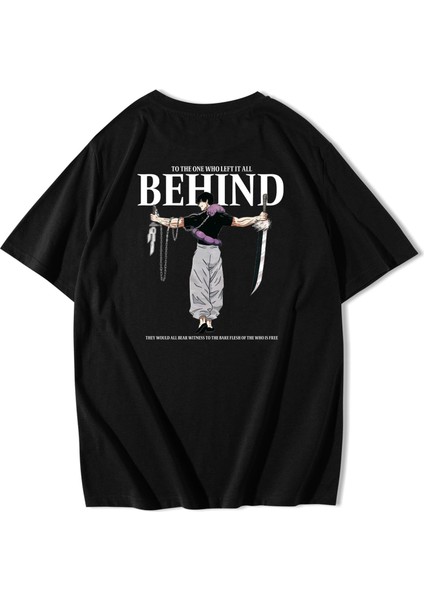 Oversize Behind Anime T-Shirt