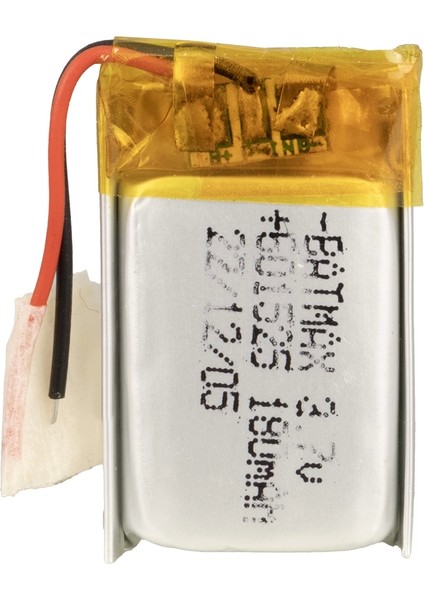 601525 3.7 Volt 180 Mah Lityum Polimer Pil