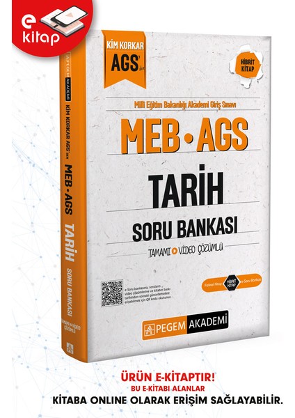 MEB-AGS Kim Korkar Tarih Tamamı Çözümlü E-Soru Bankası