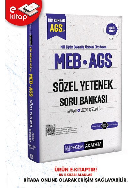 Meb-Ags Kim Korkar Sözel Yetenek Tamamı Çözümlü E-Soru Bankası