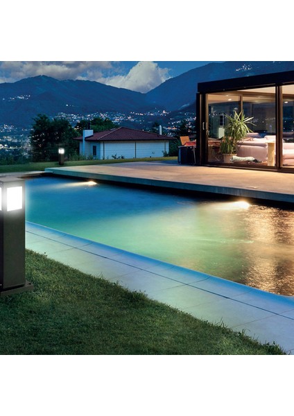 Slim Flat Kare Sıva Üstü LED Havuz Aydınlatma Ampülü Lamba Kırmızı 230MM x H33MM 30W