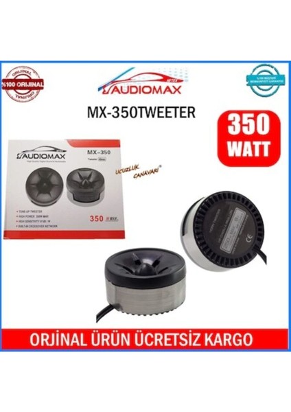 Audıomax Mx 350 Tweeter Set
