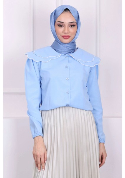 Bebe Yaka Şık Gömlek