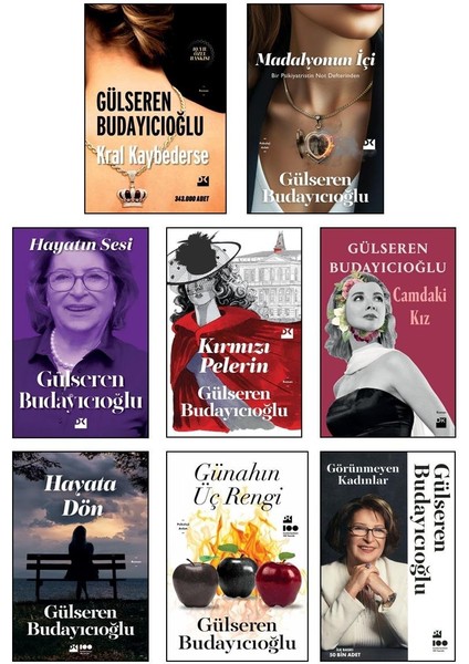 Gülseren Budayıcıoğlu Set 2 (8 Kitap)
