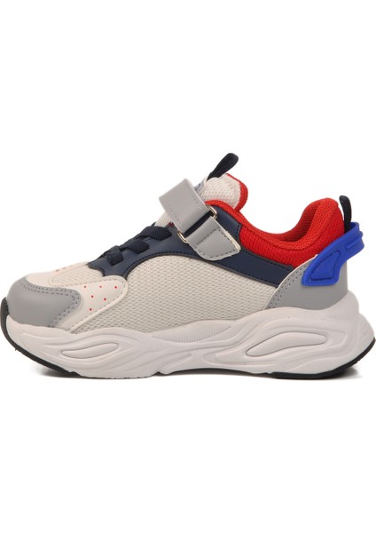 Beyaz Lacivert Cırtlı Çocuk Spor Ayakkabı Evo P fiyatları