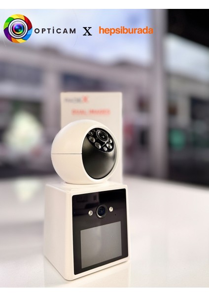 RX-11AI Wi-Fi Görüntülü 360 Derece 3mp Bebek/ofis/ev Kamerası