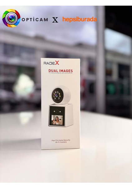 RX-11AI Wi-Fi Görüntülü 360 Derece 3mp Bebek/ofis/ev Kamerası