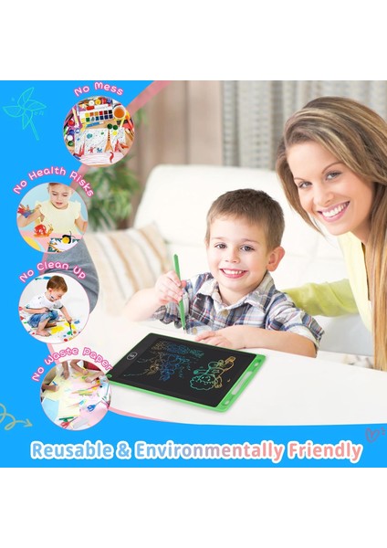3pcs 1 Pakette Çocuk Oyunları Için LCD Yazma Tableti Çizim Doodle Tahtası (Yurt Dışından)