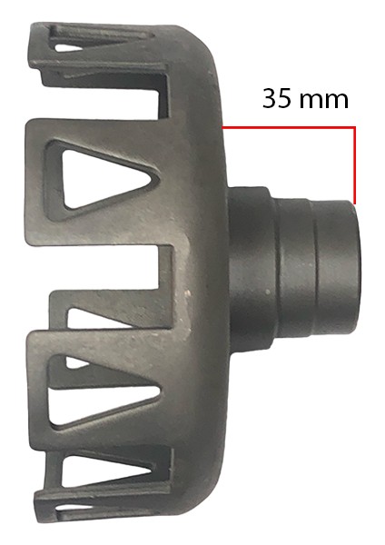 Çapa 25 mm Frezeli Balata Tası