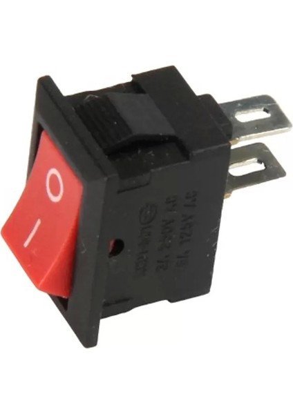 Ic-120a Mini Işıksız Kırmızı Anahtar 2p
