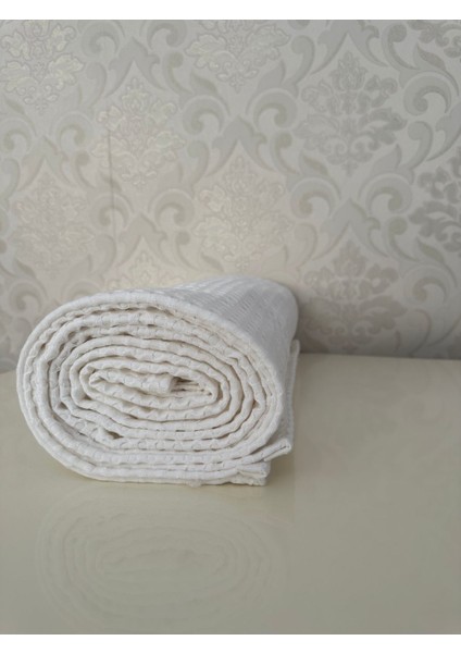 Premium %100 Pamuk Çift Kişilik Yazlık Pike, Yatak Örtüsü,terletmez Kumaş(Beyaz RENK)(240X200CM) modelleri