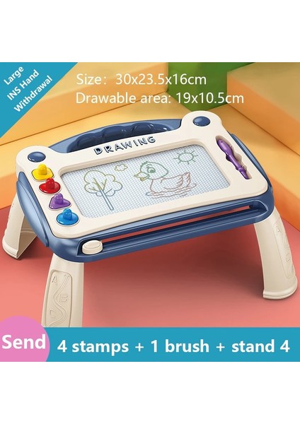 Çocuk Manyetik Çizim Tahtasında Wordpad Bebek Renkli Grafiti Kurulu Sanat Eğitici Çizim Oyuncakları Çizim Aracı Çocuklar Için Hediye Oyuncak1 (Yurt Dışından)