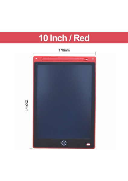 10 Inç LCD Yazma Tableti Çocuklar Için Graffiti Çizim Tahtası Oyuncaklar Kız Erkek El Yazısı Pad Sihirli Çizim Tahtasında Hediyeler1 (Yurt Dışından)
