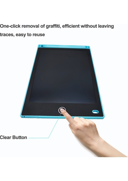 12 Inç 2 Stilleri LCD Yazma Tablet Çizim Tahtasında Tekrarlanabilir Silinebilir ve Yazılabilir LCD El Yazısı Pedi Çocuk Erkek Kız1 (Yurt Dışından)