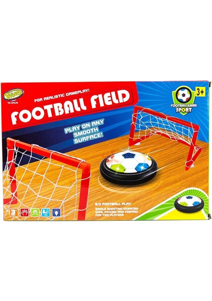 Hover Futbol Topu Seti Oyuncak - Futbol Sporu Oyunu - Ağlı 2 Kaleyle Birlikte Gelir - Birinci Sınıf Malzeme, Çocuklar Için Güvenli - Iç Mekan Için Mükemmel - Açık Hava Oyunu1 (Yurt Dışından)