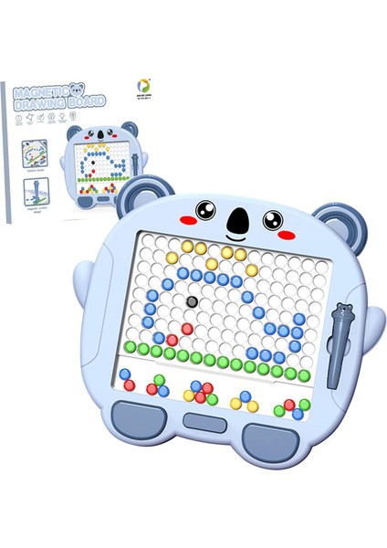 Manyetik Nokta Sanatı Manyetik Doodle Tahtası, Çocuklar Için Manyetik Çizim Tahtası, (Yurt Dışından)