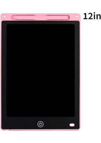 12 Inç LCD Yazma Tableti El Yazı Tahtası Çocuklar Mini Çizim Tahtasında Çizim Oyuncaklar Öğrenciler Için Hediye Anti Silme Kilidi1 (Yurt Dışından)