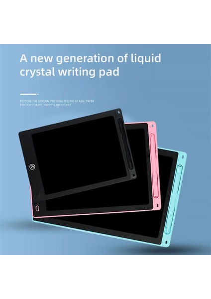 12 Inç LCD Yazma Tableti El Yazı Tahtası Çocuklar Mini Çizim Tahtasında Çizim Oyuncaklar Öğrenciler Için Hediye Anti Silme Kilidi1 (Yurt Dışından)