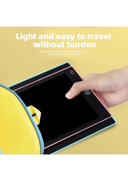 12 Inç LCD Yazma Tableti El Yazı Tahtası Çocuklar Mini Çizim Tahtasında Çizim Oyuncaklar Öğrenciler Için Hediye Anti Silme Kilidi1 (Yurt Dışından)