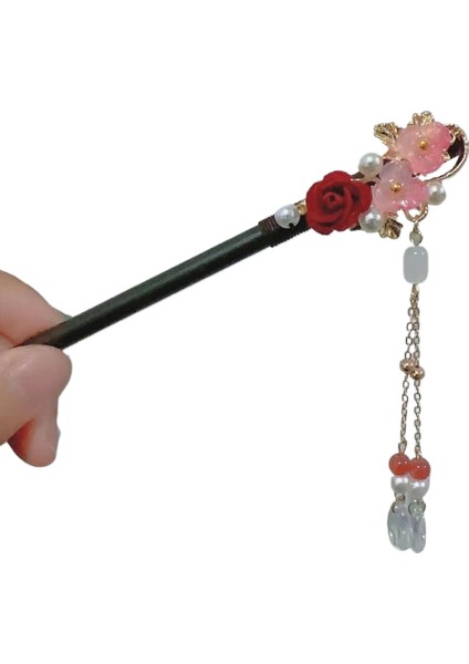 Antik Tarzı Abanoz Saç Tokası Kadınlar, Yeni Çin High-End Saç Tokası, Modern Saç Tokası, Saç Tokası Bobin Saç Tokası, Saç Tokası Saç Tokası, Saç Tokası Cheongsam (Yurt Dışından)