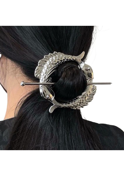 Yeni Çin Tarzı Yeşil Yeşim Saç Tokası, Üst Düzey Tasarım, Niş Antik Stil, Pan Saç Süsü, Kadın Yaz Net Kırmızı Başlık, Saç Tokası Gelgit (Yurt Dışından)