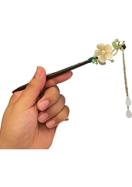 Antik Tarzı Abanoz Saç Tokası Kadınlar, Yeni Çin High-End Saç Tokası, Modern Saç Tokası, Saç Tokası Bobin Saç Tokası, Saç Tokası Saç Tokası, Saç Tokası Cheongsam (Yurt Dışından)