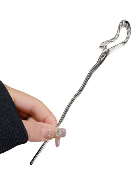 Gümüş Metal Yüksek Kaliteli Saç Tokası, Yaz Saç Tokası, Saç Tokası, Gümüş Saç Süsü, Saç Başlığı, Yaz Saç Tokası (Yurt Dışından)