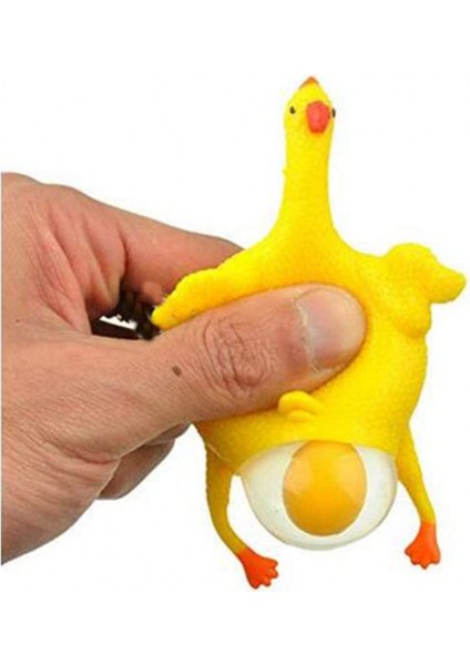 16CM Komik Squishy Oyuncaklar Tavuk ve Yumurta Giderici1 (Yurt Dışından)