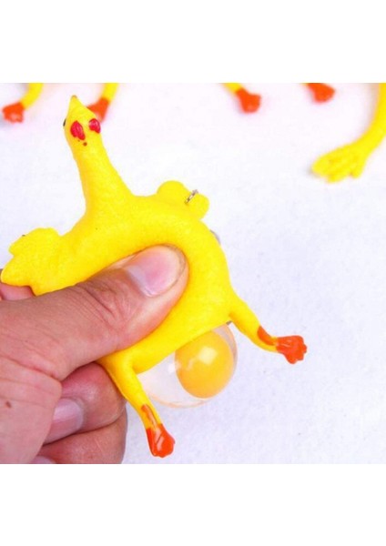 16CM Komik Squishy Oyuncaklar Tavuk ve Yumurta Giderici1 (Yurt Dışından)