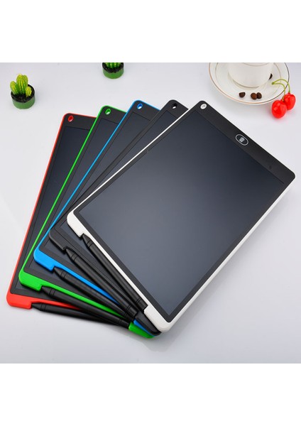LCD Yazma Tableti Doodle Kurulu, 12 Inç Çizim Tableti Çocuklar Için Yazma Tableti, Erkek Kız Oyuncakları Çizim Tahtasında Eğitici Oyuncaklar Ev ve Ofis Mesaj Notu Grafik Tablet (Ye1 (Yurt Dışından)