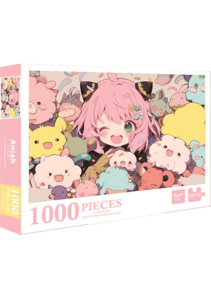 Bulmaca 1000 Parça Yetişkin Bulmaca Oyuncak Uzay Manzara Illüstrasyon Popüler Çizgi Film Anime Bulmaca (Yurt Dışından)