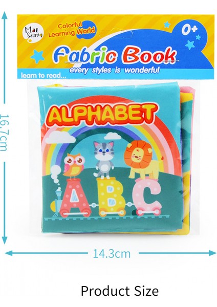 Bebek Partisi Kitabı, Toksik Olmayan Kumaştan Yumuşak Bebek Kıvrımlı Bez Kitabı (Yurt Dışından)