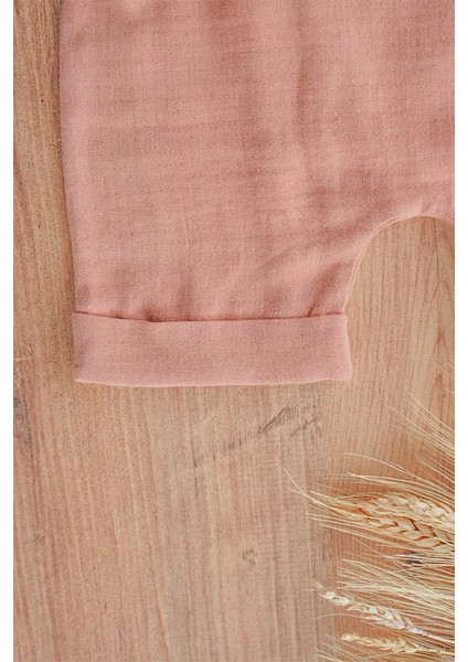 x Ipek Atlas Kız Erkek Bebek Müslin Salopetli Takım fırsatları