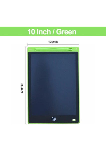 10 Inç LCD Yazma Tableti Çocuklar Için Graffiti Çizim Tahtası Oyuncaklar Kız Erkek El Yazısı Pad Sihirli Çizim Tahtasında Hediyeler1 (Yurt Dışından)