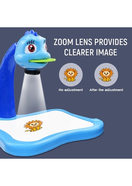 Çocuk LED Projektör Sanat Çizim Masası Oyuncaklar Çocuklar Boyama Kurulu Masası Sanat El Sanatları Eğitim Öğrenme Boya Araçları Oyuncak Kız Için1 (Yurt Dışından) modelleri