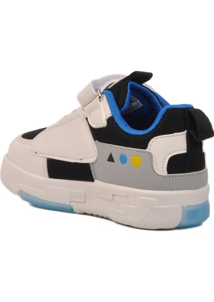 Siyah Beyaz Cırtlı Çocuk Spor Ayakkabı Legos P fırsatları