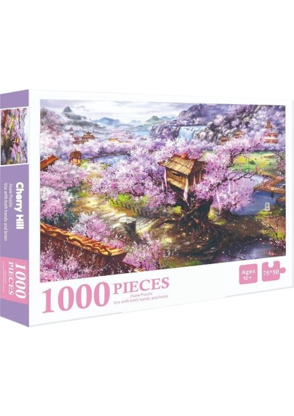 Bulmaca 1000 Parça Yetişkin Bulmaca Oyuncak Uzay Manzara Illüstrasyon Popüler Çizgi Film Anime Bulmaca (Yurt Dışından)