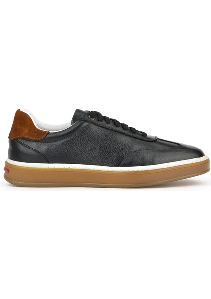 Erkek Deri Sneaker 151983Z1403 Siyah modelleri