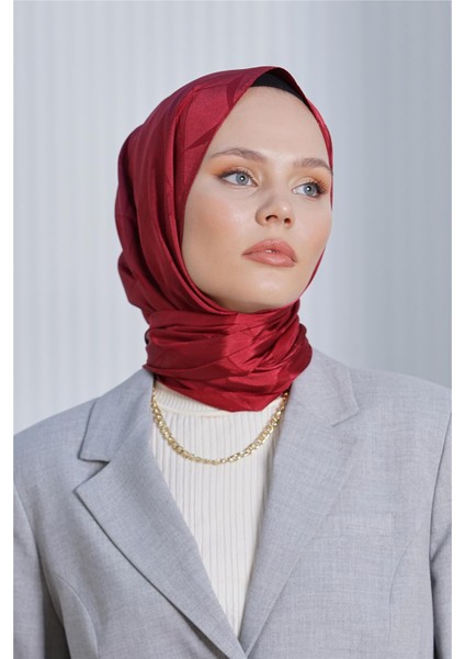 Floş Jakar Cupra Bordo Şal