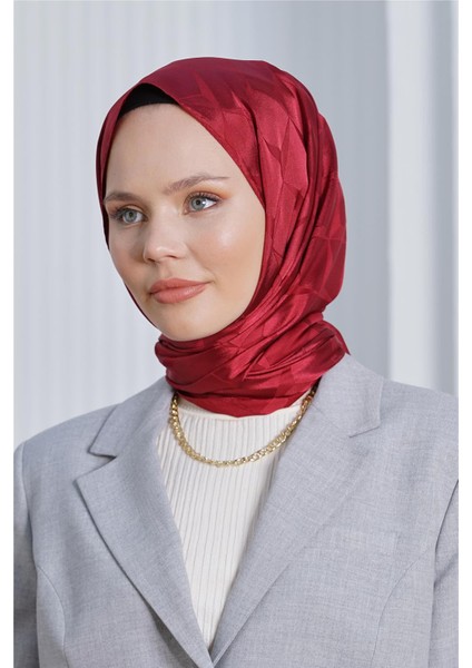 Floş Jakar Cupra Bordo Şal