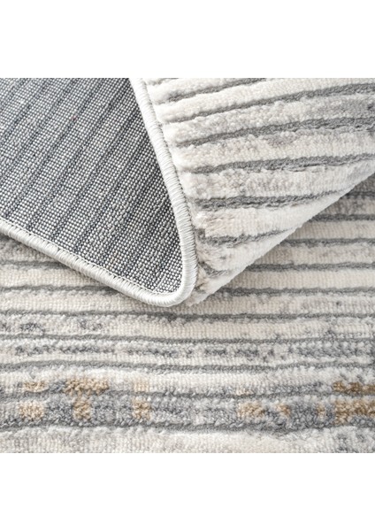 Cool Halı verona 1905 Vizon Salon Halısı Koridor Kesme Yolluk Yumuşak Doku Kaymaz Tozumaz Dokuma Makine Halısı