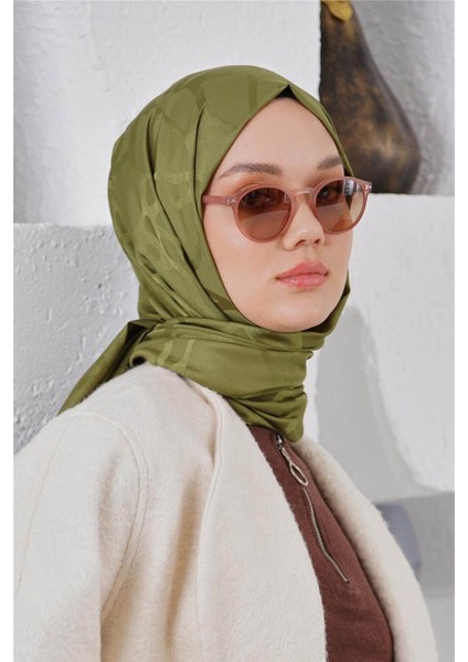 Floş Jakar Stone Haki Şal modelleri