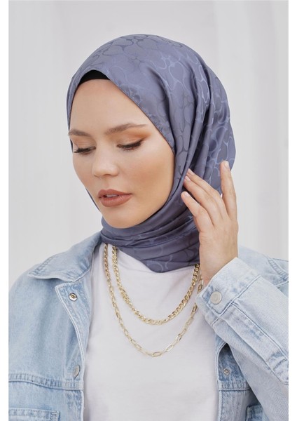 Floş Jakar Karmen Kot Mavi Şal